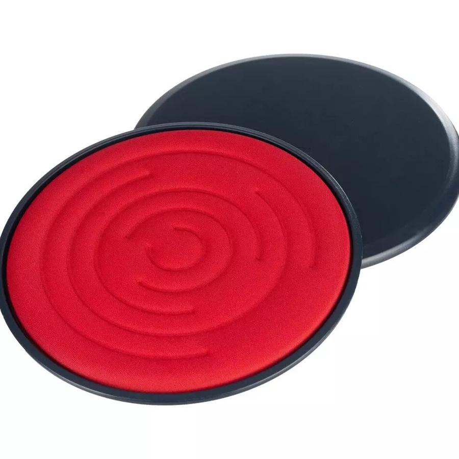 Con estos discos de deslizamiento podrás realizar ejercicios para reforzar desde pierna/glúteo a los abdominales. Con bolsa para el transporte, tienen un precio de 9,99 euros.