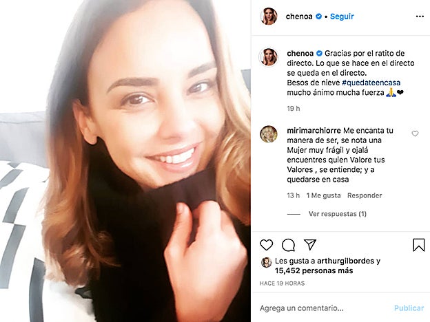 Así es como le ha quedado el pelo a Cheno después de cortárselo ante sus seguidores.