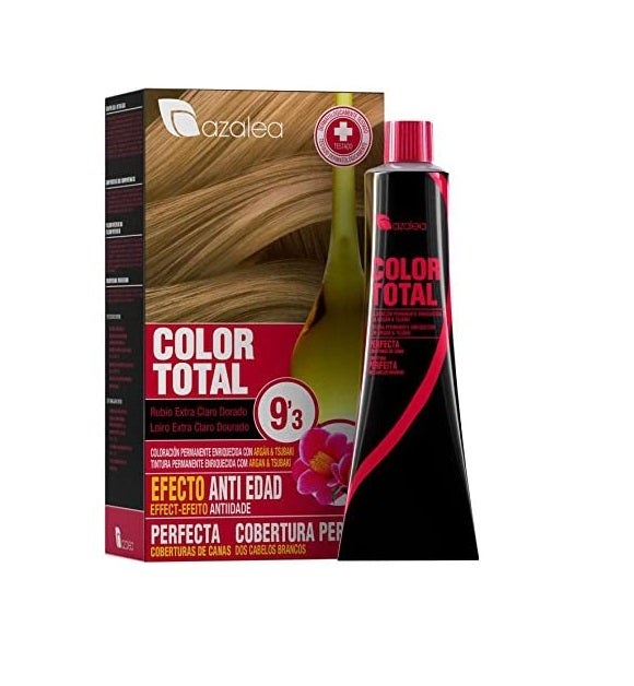 El perfecto tinte antiedad para las melenas canosas es de la firma  Azalea , su extracto de camelia cubre por completo el pelo blanco y aporta una luminosas irresistible. (9,89 euros).
