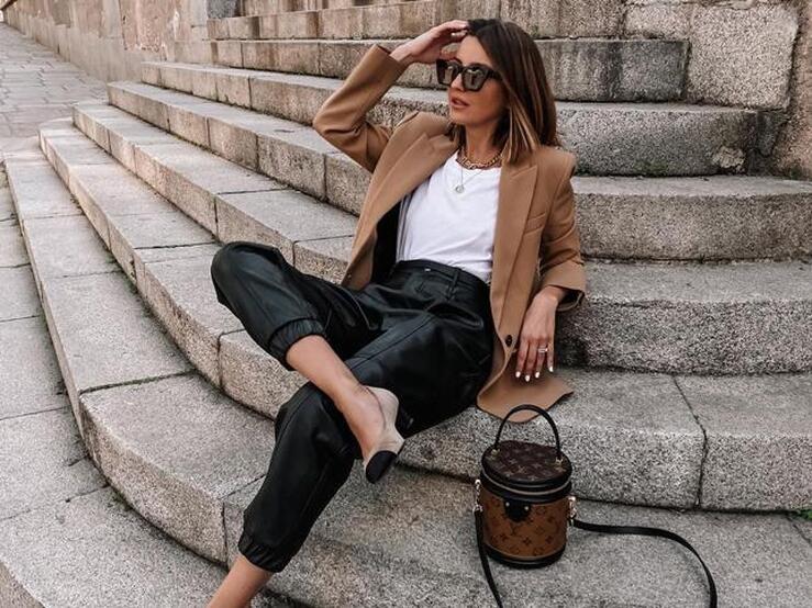 Fotos: Alexandra Pereira tiene 5 looks con pantalones de efecto piel para todos los gustos y estilos