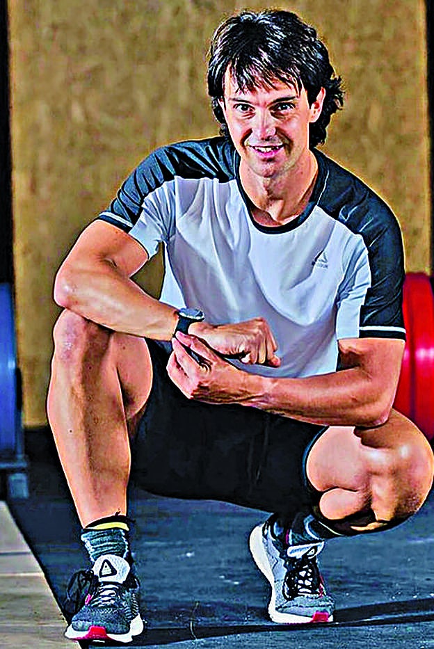 El entrenador Iñaki García.