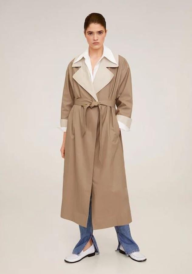 Combinada, con solapas grandes y de corte oversize, este modelo es de Mango (119,99 euros).