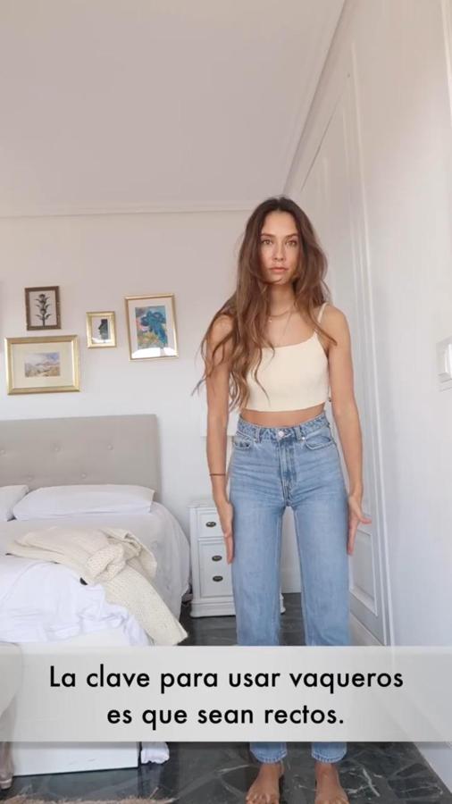 Y es que, si optas por unos 'straight jenas', estarás mucho más cómoda que si lo haces con cualquier otro modelo.