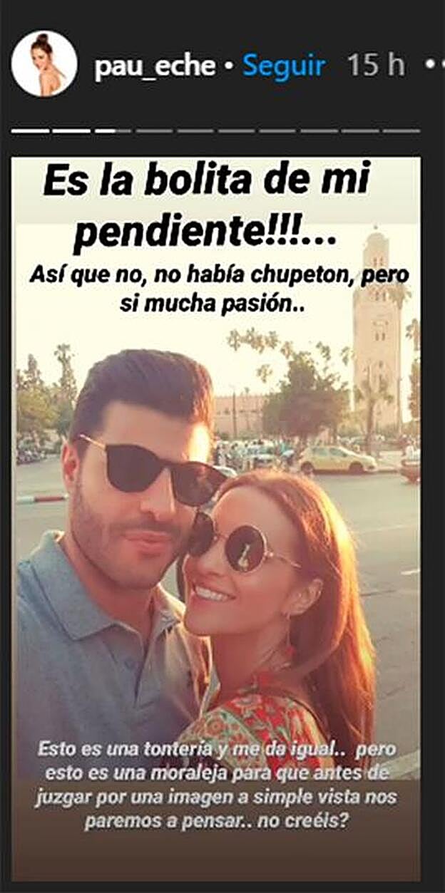 La actriz invita a no prejuzgar ni sacar conclusiones precipitadas.