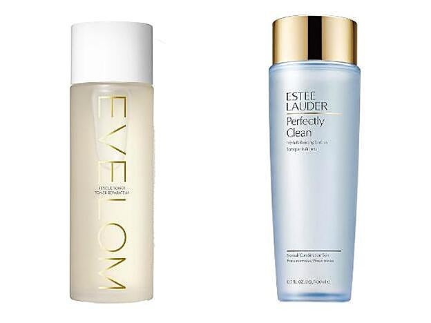 1. REEQUILIBRAR: Regulan los niveles del pH tras la agresión de la limpieza, pero, además, eliminan los residuos de suciedad. -Eve lom Rescue Toner (60 €, en Abanuc.com). -Estée lauder Perfectly Clean Tónico Multiacción (31 €).