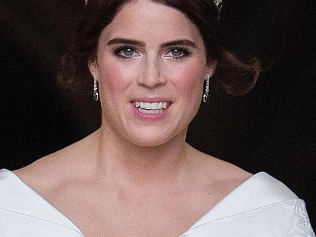 El maquillaje de boda de la princesa Eugenia de York en su enlace matrimonial el pasado 2018.