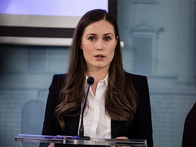 La jefa de Estado más joven del mundo, la finlandesa Sanna Marin.