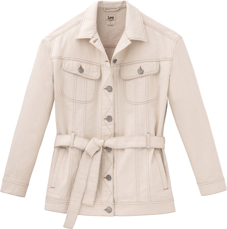 Cazadora en denim biodegradable de Lee (119,95 €).