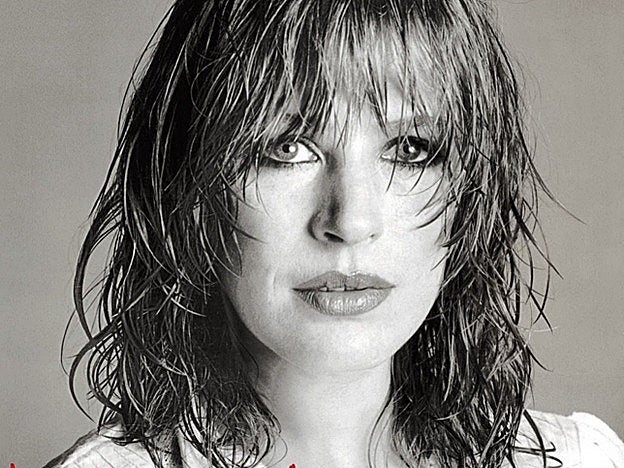 Portada del disco "Conocidos peligrosos", con Marianne Faithfull en la portada.