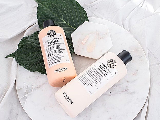 Champú (28 €) y acondicionar (24 €), de la Heal de Maria Nila.