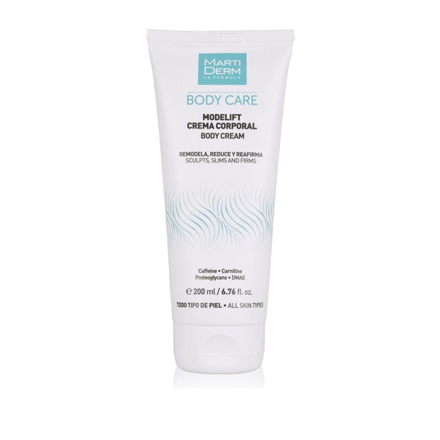 Modelift Crema Corporal de Marti Derm, una crema reductora y remodelante indicada para la grasa localizada y la flacidez de las zonas más rebeldes (22 euros).
