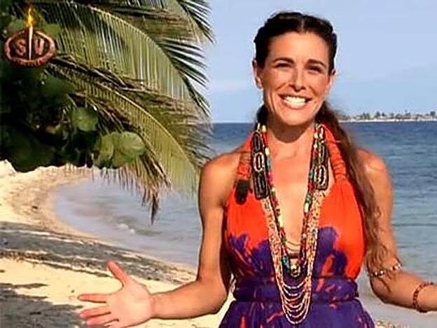 Raquel Sánchez Silva como presentadora de 'Supervivientes'.