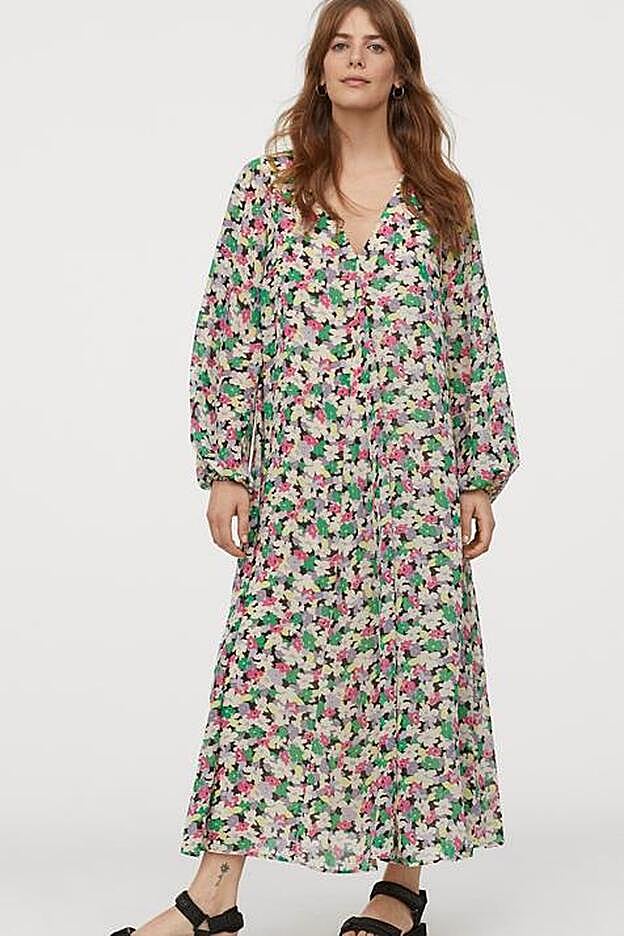 Esta es la imagen del vestido de Paula que aparece en la página web de la marca.