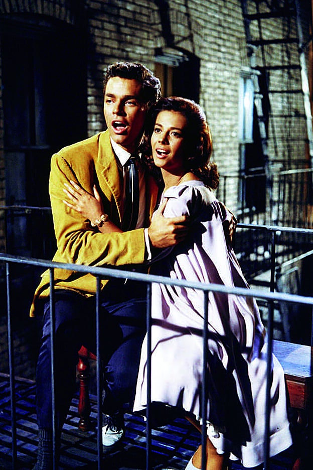 Natalie Wood en el musical West Side Story.