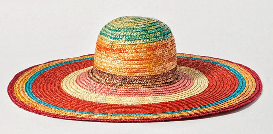 Sombrero de Missoni (380 €).