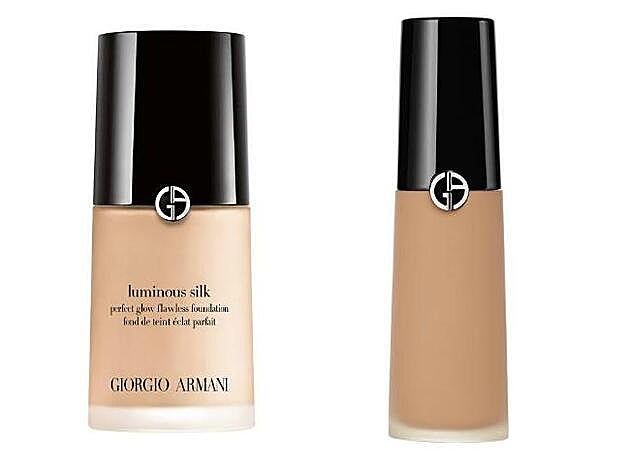1. Base Luminous Silk Foundation (56 euros). 2. Corrector líquido Luminous Silk Concealer (42 euros).