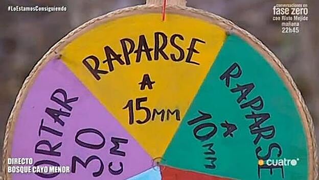 Esta es la suerte que le deparaba a ruleta a Ana María Aldón.