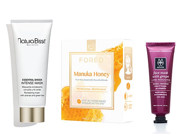 Mascarilla revitalizante, con piña y té verde, Essential Shock Intense Mask