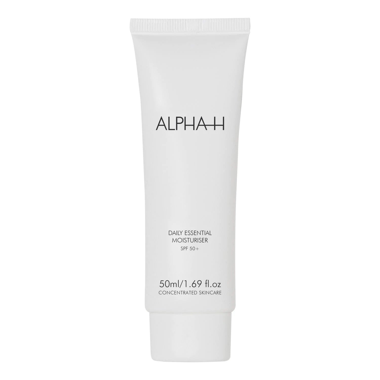 La crema  Daily Essential Moisturiser SPF50+ de Alpha H  es el perfecto protector para utilizar a diario, ya que protege al rostro de las agresiones exteriores y el envejecimiento prematuro. Es apta para todos los tipos de pieles y su textura es ultraligera, perfecta para verano. (36,95 euros).