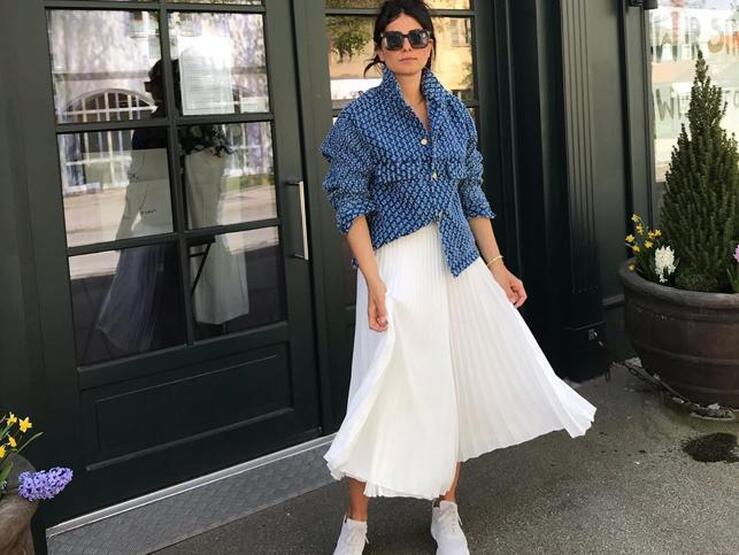 Fotos: Tú también vas a querer una falda blanca después de ver estas once propuestas ideales para el verano