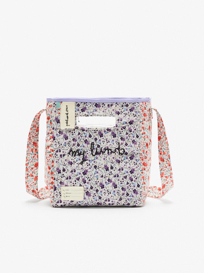 Bolsa de flores especial para llevar la comida, de la colección de verano de Zara Kids (19,95 euros).