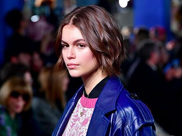 Kaia Gerber desfilando para Coach 1941 durante la semana de la moda de Nueva York el pasado febrero.