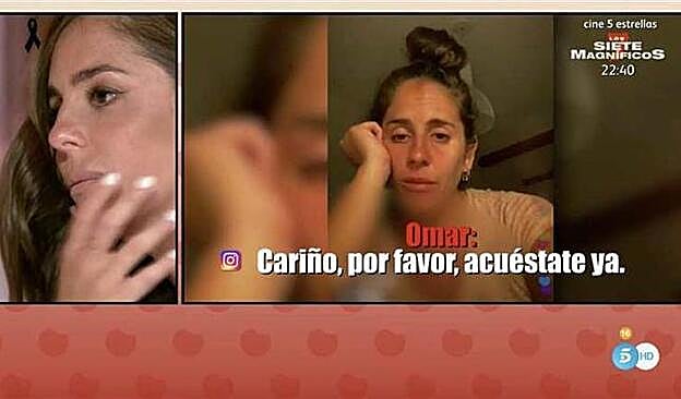 Anabel Pantoja haciendo frente a ese vídeo del que se avergüenza.