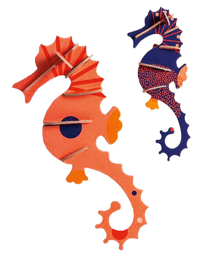 Caballitos de mar (dos, 39,99 €), en laredoute.es.