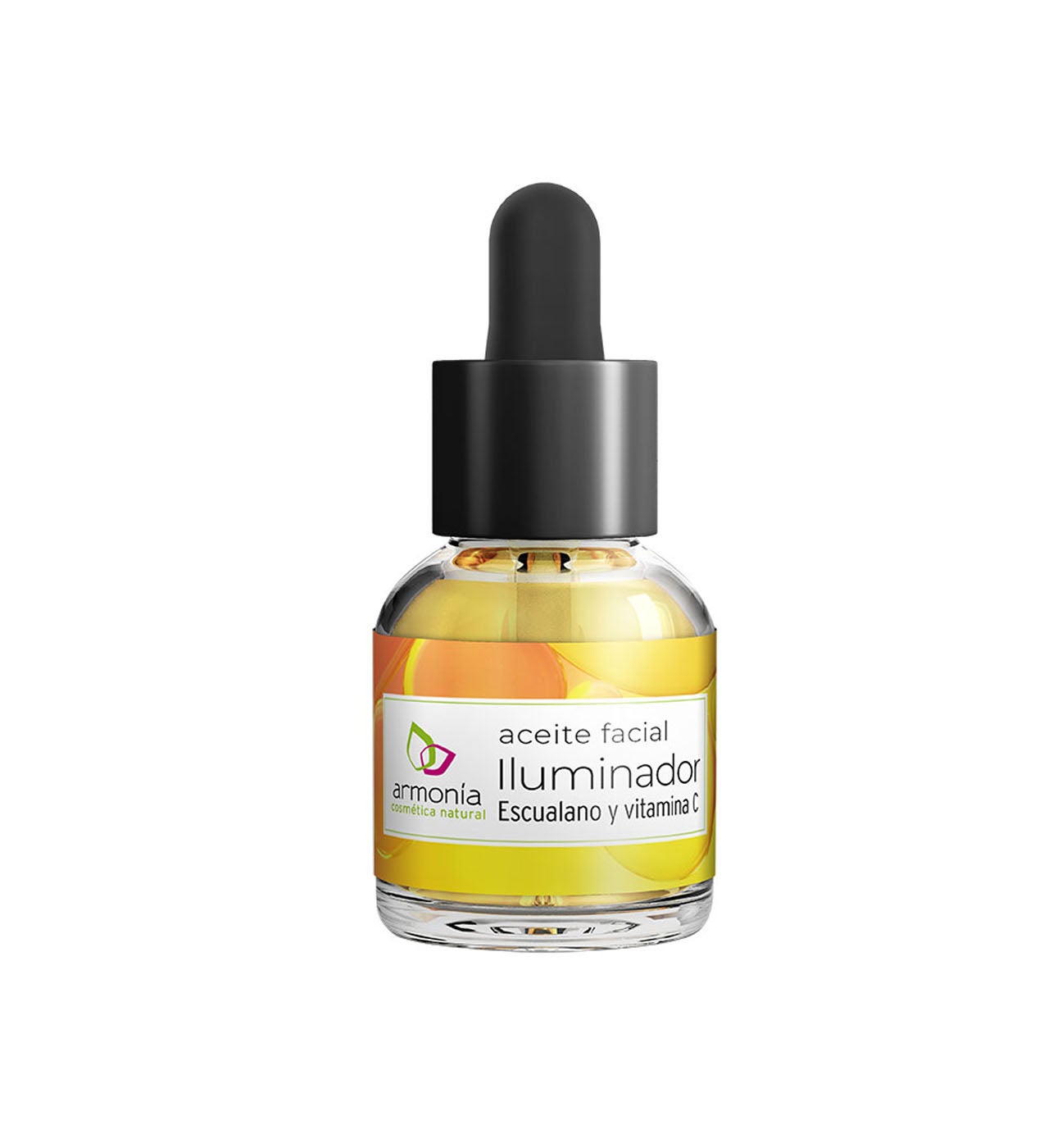 Su fórmula, apta para veganos y celíacos, se basa es una combinación de aceites vegetales minuciosamente elegidos y está enriquecida con ingredientes activos, como la vitamina C y es escualano, que potencian la luminosidad. Aceite Facial Iluminador de Armonía Cosmética Natural (13,50 €).