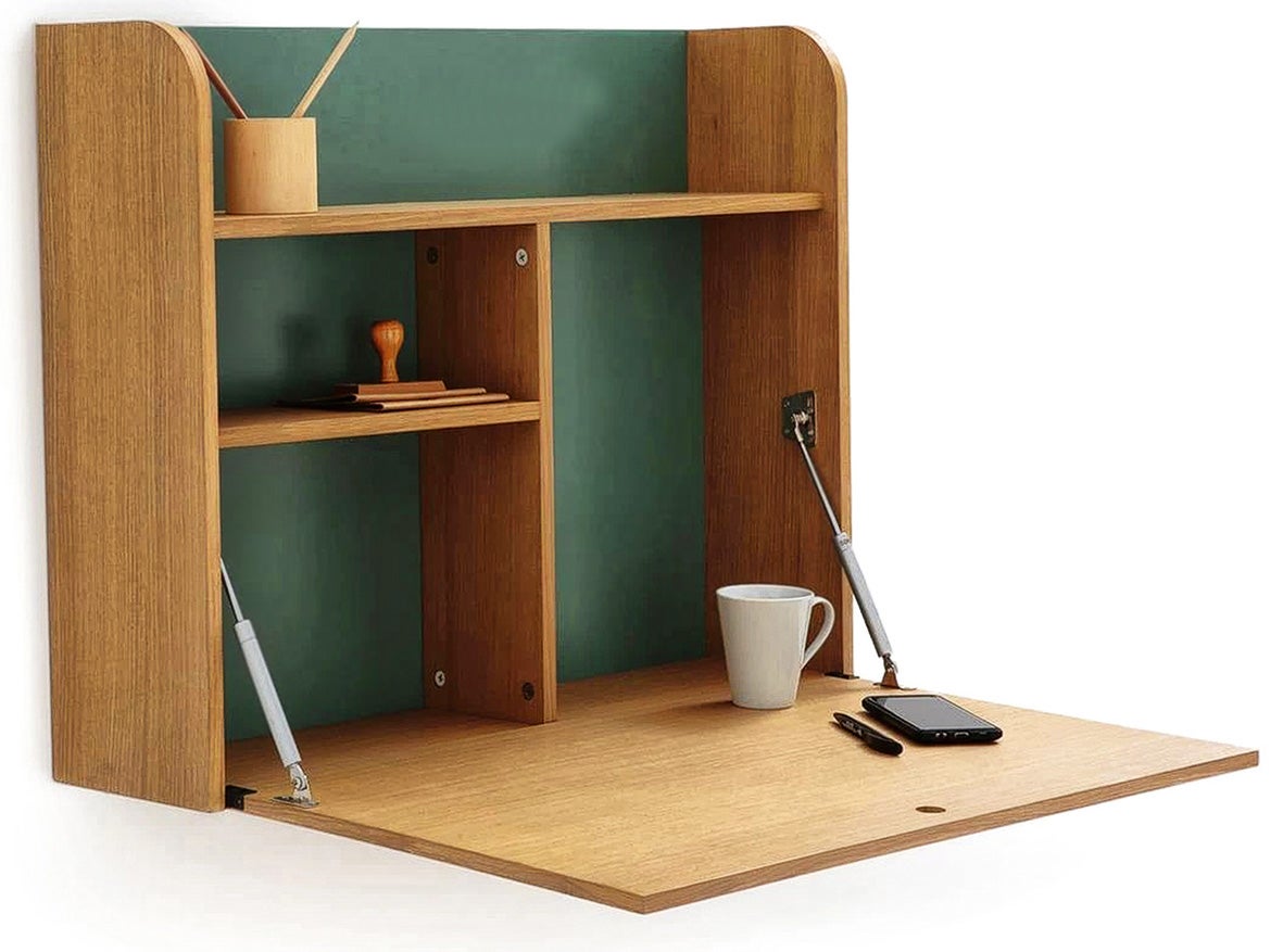 Escritorio de pared Nyjo (190 €).