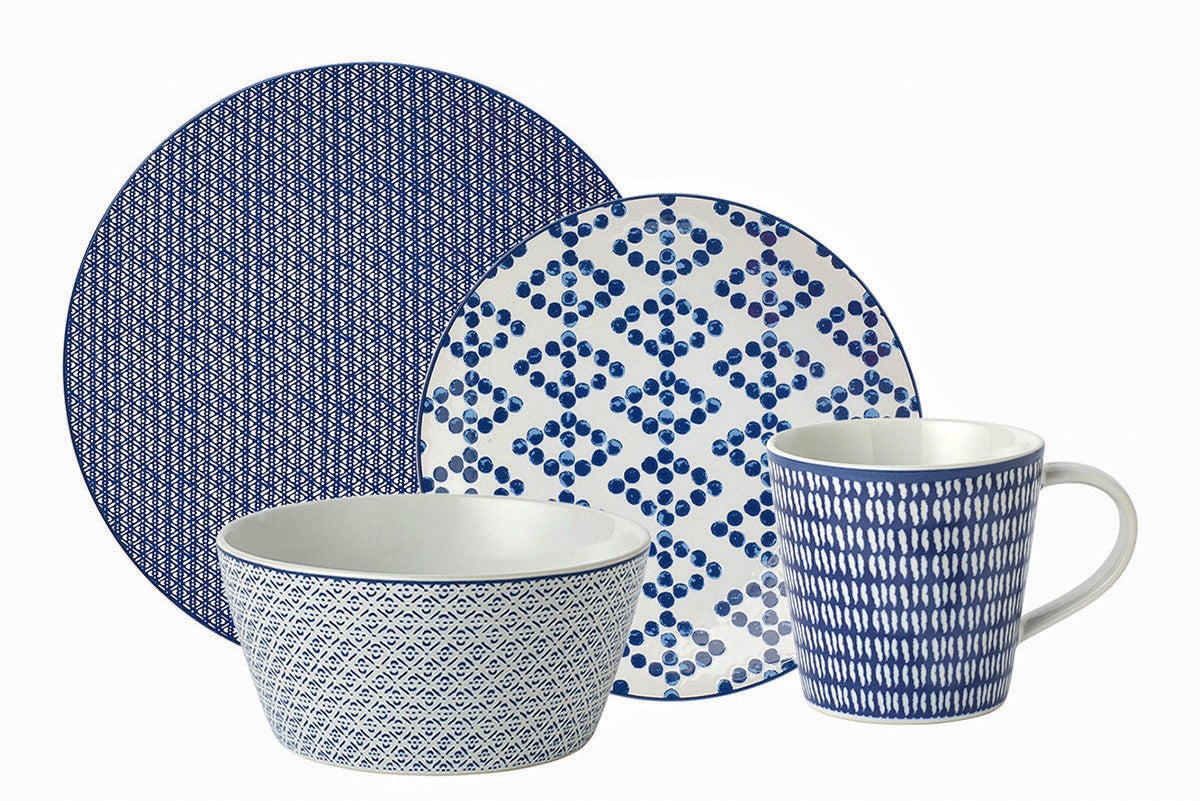 Vajilla Bali (desde 4,95 €) de El Corte Inglés.