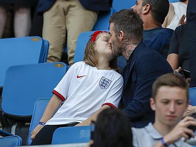 Esta es la imagen que causó revuelo, tomada en la final del Mundial femenino de fútbol, el pasado verano.