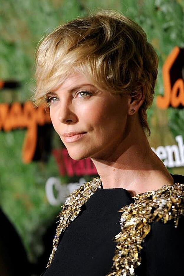 Charlize Theron, la diosa de melena audaz