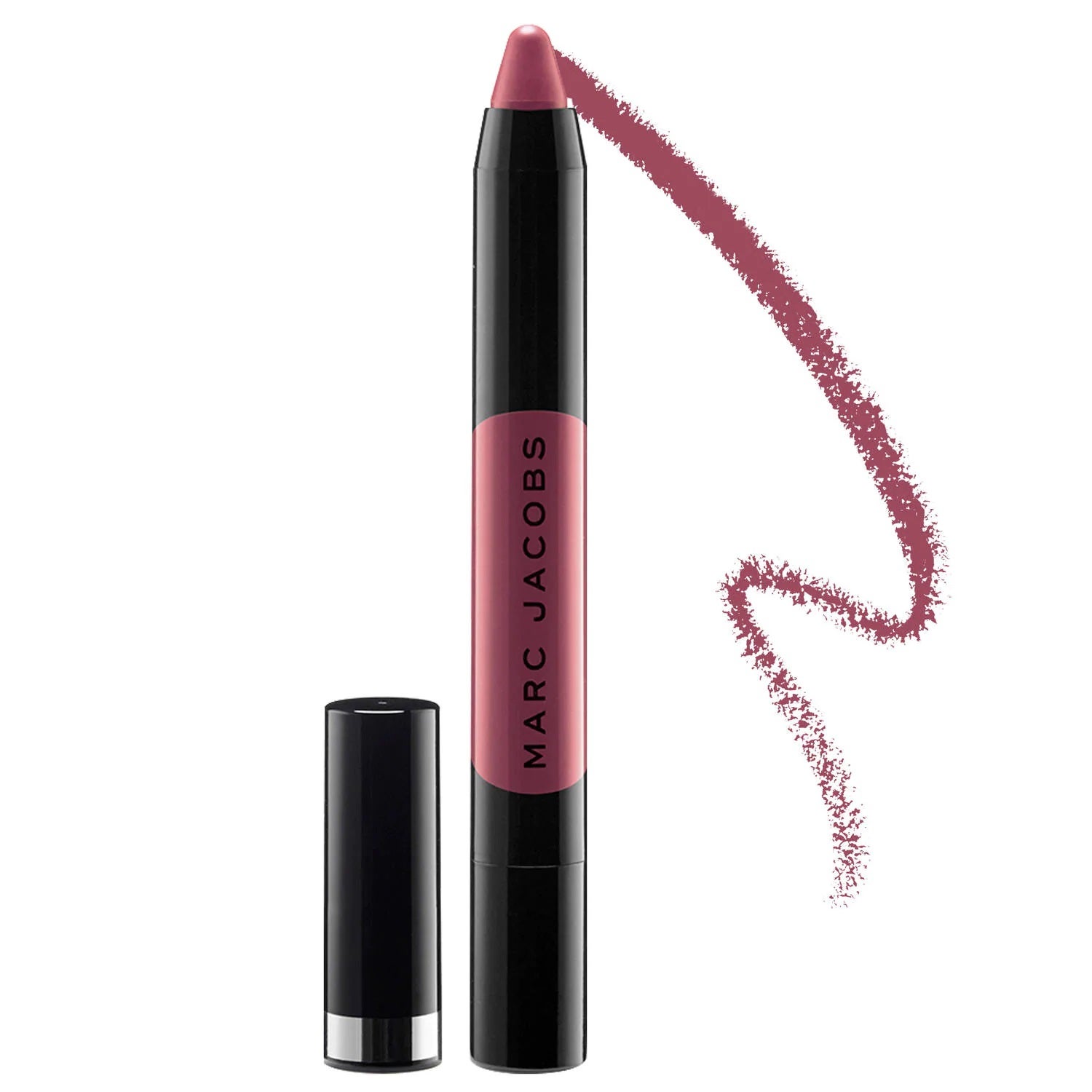 Lápiz de labios en crema  Le Marc Lip Crayon, de Marc Jacobs  confort y larga duración a parte iguales. En Sephora. (25,95 euros).