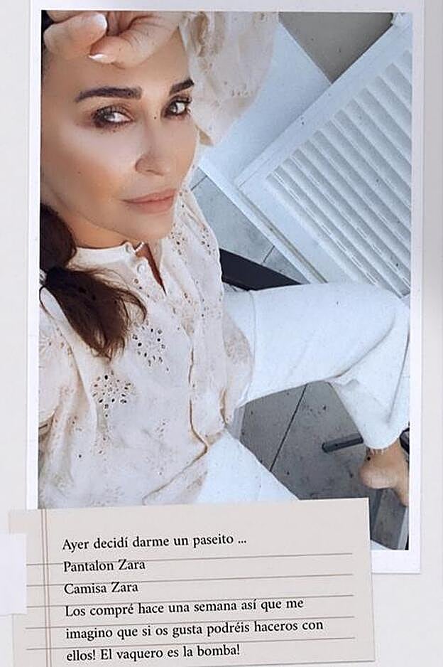 Vicky Martín Berrocal tampoco ha podido resistirse a estos pantalones rebajados de Zara: "¡El vaquero es la bomba!"