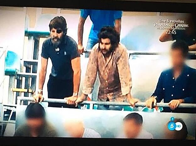 Imagen de esos toreros en la pelea.