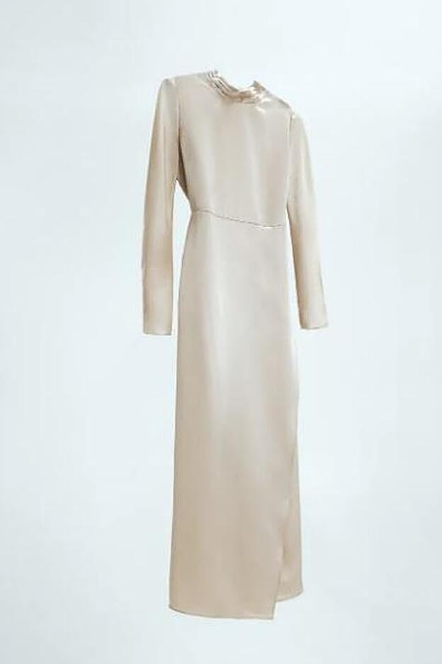 El vestido de novia de Zara cuesta 79,95 euros y hay tallas desde la XS hasta la L.