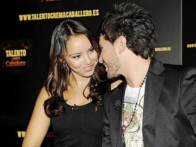 Chenoa en una imagen cómplice con David de María.