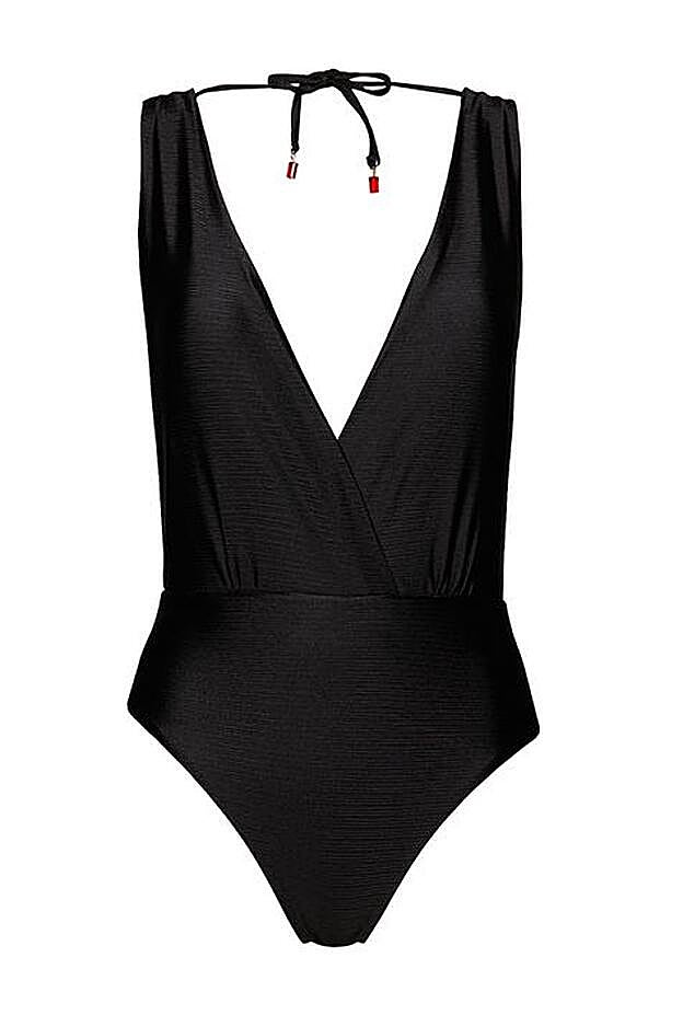 Bañador negro de Yamamay.