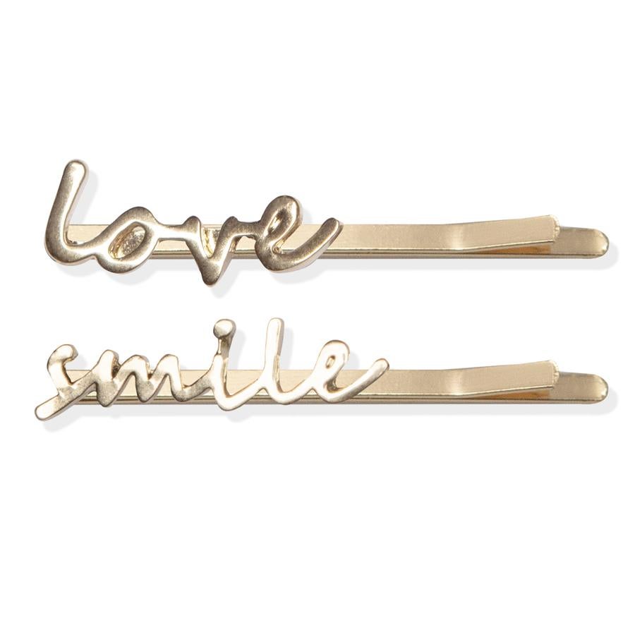 Set de horquilla metálicas con mensajes, de You Are The Princess (2,99 €).