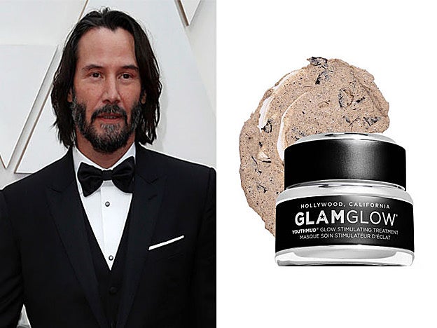 Keanu Reves inspirró el nacimiento de la mascarilla en crema Youthmud de Glamglow (49,99 €, en Sephora).
