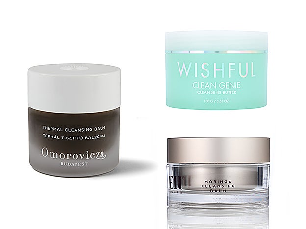 Thermal Cleansing Balm de Omorovicza (65 €). Clean Genie Cleansing Butter de Wishful (34,95 €, en Sephora). Moringa Cleansing Balm de Emma Hardie (59 €).