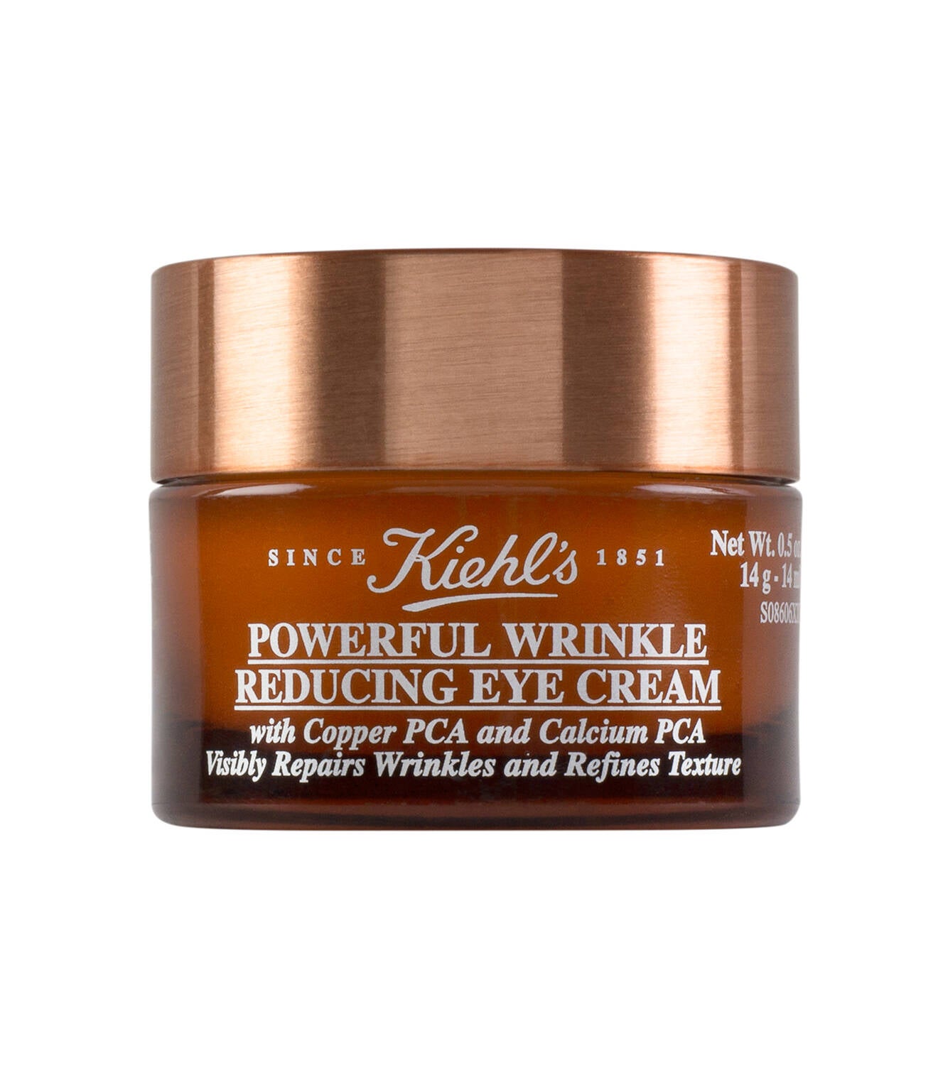 Este contorno de ojos con cafeína es perfecto para las pieles maduras porque reduce las arrugas y combate los signos del cansancio y el envejecimiento. Powerful Wrinkle Reducing Eye Cream de Kiehl's. (40 euros).