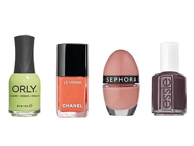 6. ORLY. Key Lime Twist (13 €). 7. CHANEL. Le Vernis Longue Tenue (27 €). 8. SEPHORA COLLECTION. Color Hit Nail Polish Summer Nostalgia (4,95 €). 9. ESSIE. Smoking Hot (11,99 €).