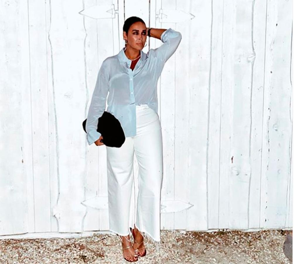 Vicky Martín Berrocal en una de sus fotos en las que posa como una 'influencer'.
