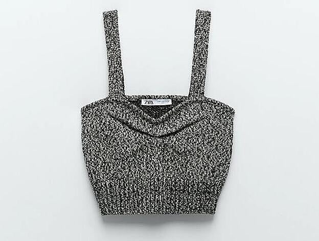 Top de punto, de Zara