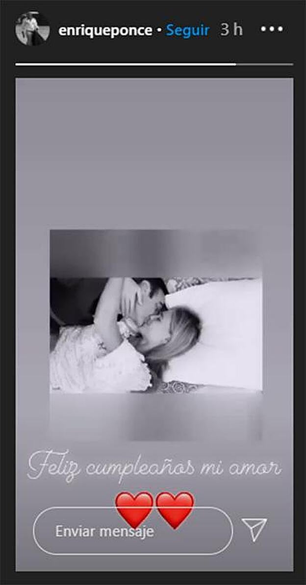 Captura de ese vídeo compartido por el torero.