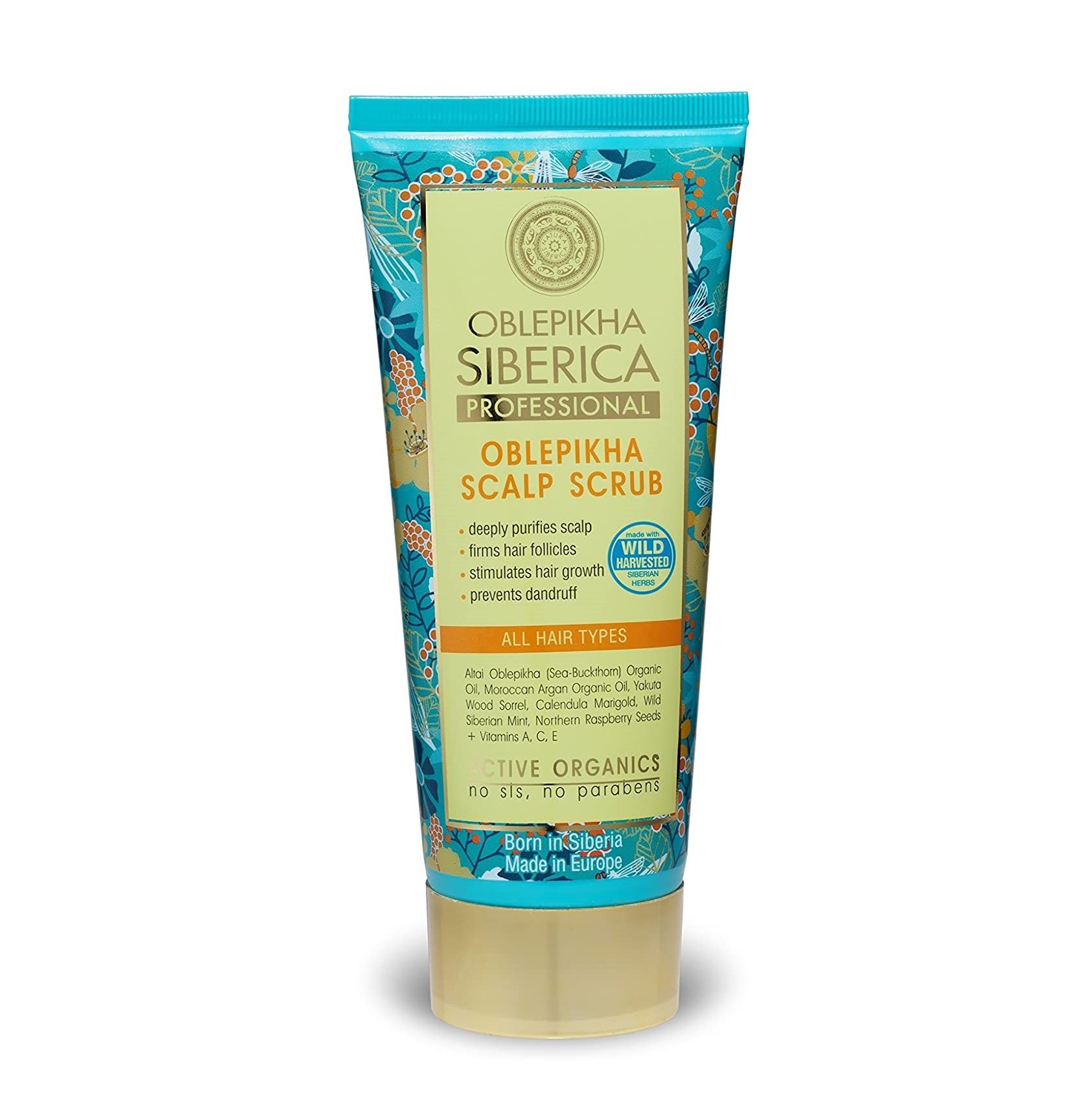 El exfoliante capilar de Natura Siberica  es un best seller en ventas de Amazon  porque cuesta muy poco (6,95 euros) y porque según quienes ya lo han probado, funciona. Está creado para todos los tipos de cabellos, limpia en profundidad, estimula el crecimiento, elimina la caspa y proporciona fuerza y brillo.