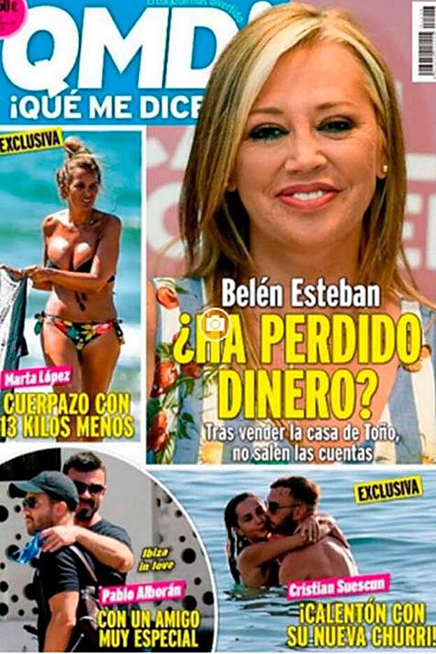 Esta es la portada en la que, abajo a la izquierda, aparece Pablo con ese 'amigo especial'.