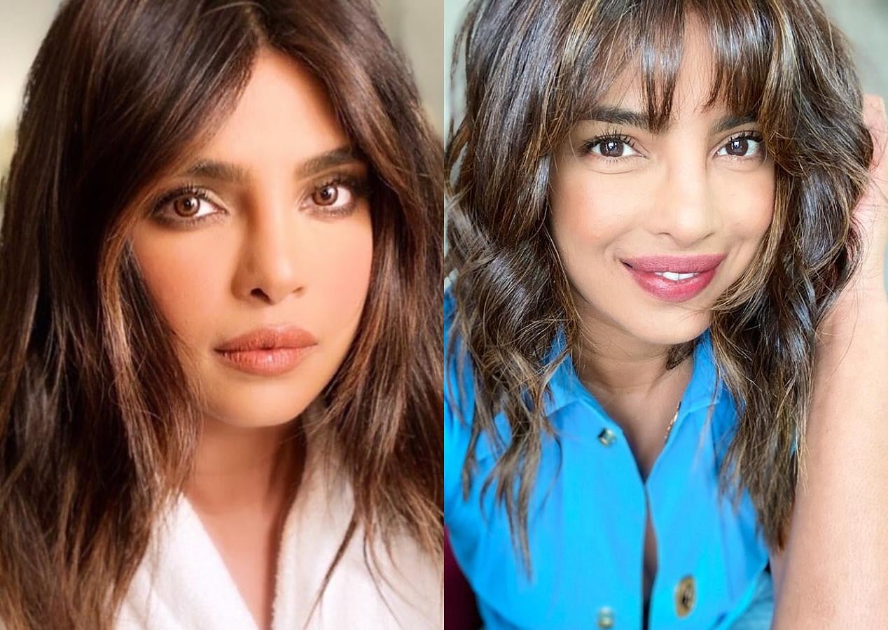 Una buena forma de sanear tu melena y seguir las tendencias del momento es cortándose el flequillo. Y si no que se lo pregunten a  Mónica Cruz, que optó por uno de estilo cortina , o Priyanka Chopra que ha preferido uno más desfilado.